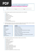 Ficha Avaliacao Diagnostica