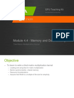 Module 4.4 - Memory and Data Locality: GPU Teaching Kit