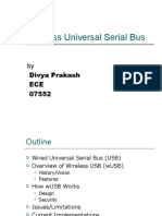 Wireless Universal Serial Bus: by Divya Prakash ECE 07552