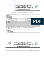 Checklist Pemakaian APD Puskesmas Kalimanah