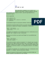 29 - Operadores Lógicos (And - or - Not) : Listado Completo de Tutoriales