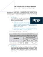 Infracciones Relacionadas Con Los Libros y Registros Contables