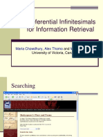 Preferential Infinitesimals For Information Retrieval: Maria Chowdhury Alex Thomo William Wadge