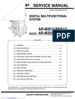 Service Manual: Digital Multifunctional System