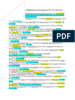 EXERCISE 1: Choose The Underlined Part in Each Sentence (A, B, C, or D) That Needs Correcting