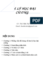 Bài giảng Tâm lý học đại cương - ThS. Trần Thị Thanh Trà - 941270