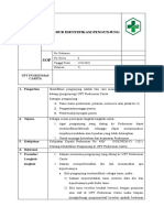 SOP Identifikasi Pengunjung