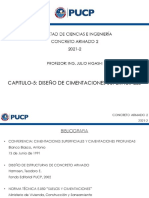 Capitulo-5 Diseño de Cimentaciones Superficiales (2021-2)