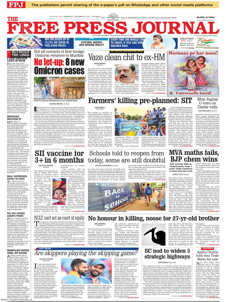 No Let-Up:: Omicron Cases | PDF