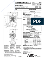 Sales & Engineering Data: 10 - 100 PD05P-XXS-XXX-B 1/2" Non-Metallic Diaphragm Pump