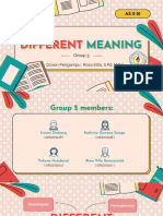 PPT Different Meaning - Group 5