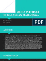 Literasi Media Internet Di Kalangan Mahasiswa