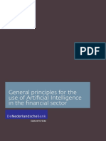General Principles For The Use of Artificial Intelligence in The Financial Sector