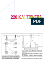 Foundation Details For 220 KV A Type