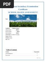 Csec Mathematics Sba