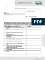 900CFP - 97 - 04 CFP Inspection Checklist