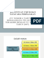 Materi - Ketentuan Umum Dan Tata Cara Perpajakan