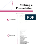 Making a Presentation