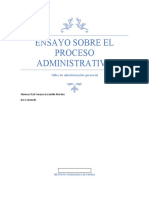 Proceso administrativo: planeación, organización, dirección y control