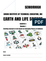 Quarter 2 - Module 1 - EARTH AND LIFE SCIENCE 