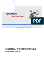 Pengantar Inteligensi