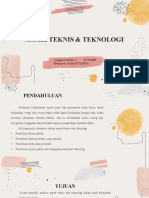 5a - Aspek Teknis & Teknologis