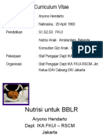 Nutrisi Optimal untuk BBLR