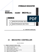 HYDRAULIC EXCAVATOR MECHATRO CONTROLLER TITLE