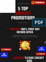 Top Dafabet Promos