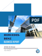 Organizational Analysis Report Mercedes-Benz