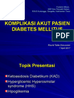 Komplikasi Akut Diabetes Mellitus