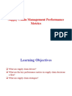 Supply Chain Performance Metrics and Strategies