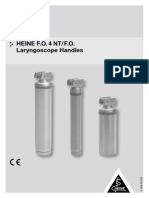 Heine F.O. 4 Nt/F.O. Laryngoscope Handles