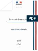 Rapport Agence Française Anticorruption Sur La Ville de Marseille Juillet 2021