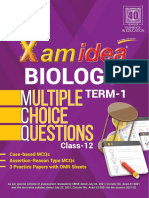 Xam Idea Biology Class 12 Term 1 MCQ