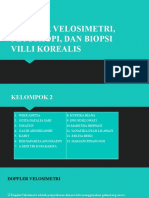 Ppt Doppler Velosimetri, Fetoskopi, Dan Biopsi Villi