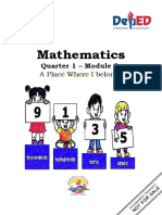Mathematics: Quarter 1 - Module 2a