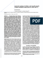 Receptor-Mediated Endocytosis of Vasopressin Analogs