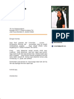 Contoh Cover Letter Fresh Graduate Sarjana