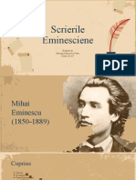 Scrierea Eminesciană - Opere