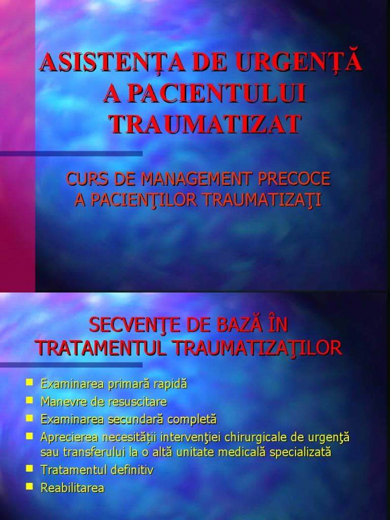 Curs 7 Trauma | PDF