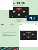 BABY Audio Super VHS Manual