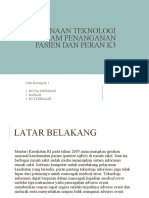 Penggunaan Teknologi Dalam Penanganan Pasien Dan Peran K3