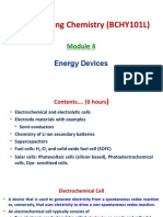 Engineering Chemistry (BCHY101L) : Energy Devices