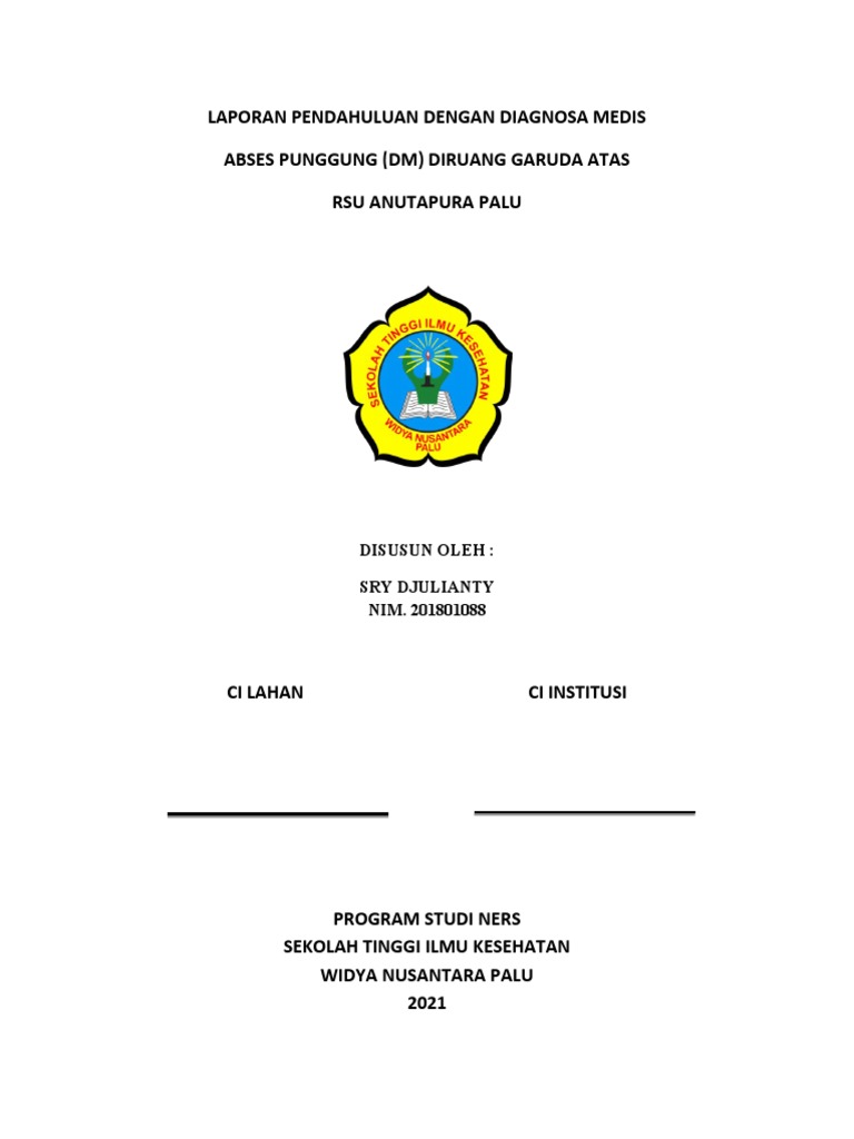 Penanganan Abses Punggung pada DM | PDF