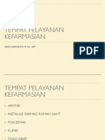 Tempat Pelayanan Kefarmasian