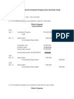 Activity 5 - Chapter 22 Investment Property (Cash Surrender Value) Problem 22-2 (IFRS)