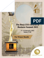 Burj Awards 2022- Winner Bundle