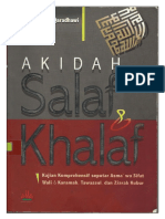 Akidah Salaf & Khalaf (Dr. Yusuf Al-Qaradhawi)