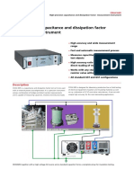 CDAX 605: High-Precision Capacitance and Dissipation Factor Measurement Instrument
